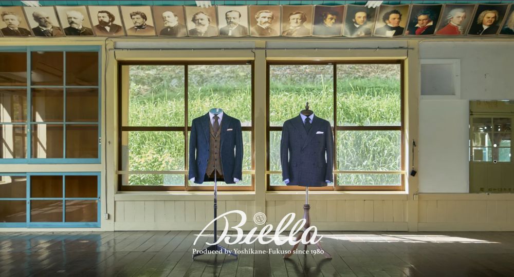島根の転職オーダースーツBiella