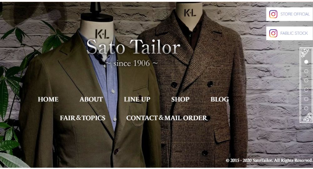 長野の転職オーダースーツSato Tailor 長野店